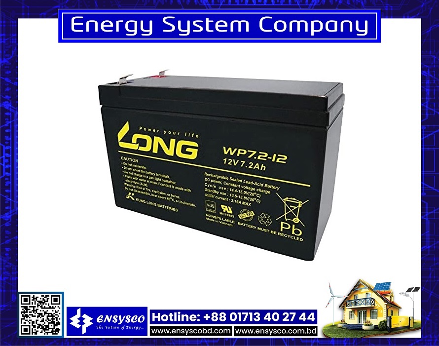 Long Battery 12V 7Ah price in Bangladesh | Long Battery 12V 7Ah