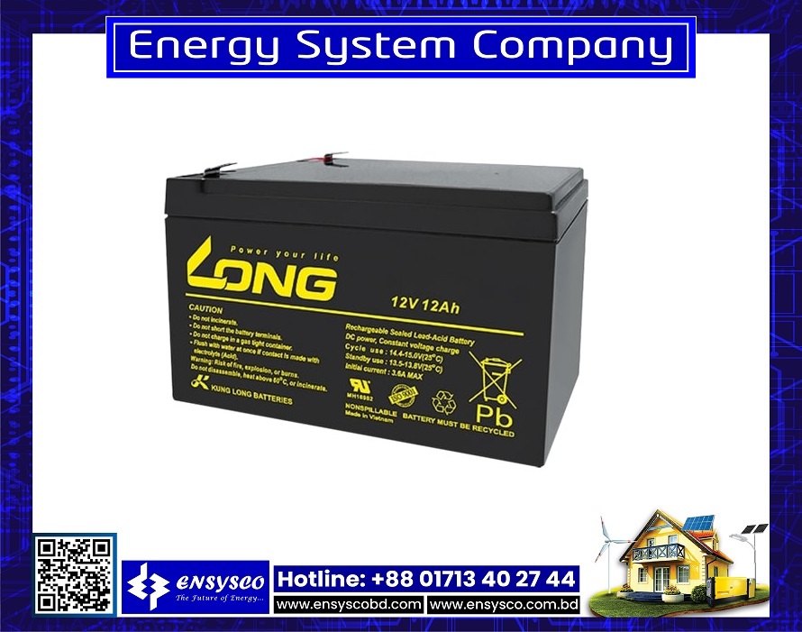 Long Battery 12V 12Ah price in Bangladesh | Long Battery 12V 12Ah