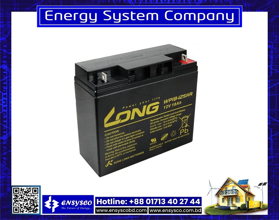 Long Battery 12V 18Ah price in Bangladesh | Long Battery 12V 18Ah