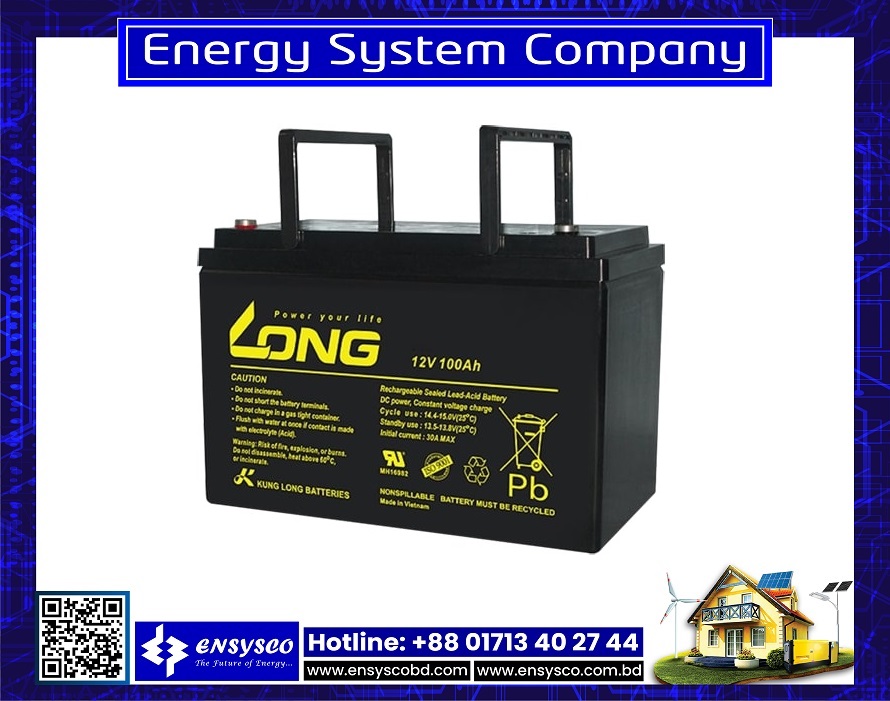 Long Battery 12V 100Ah price in Bangladesh | Long Battery 12V 100Ah