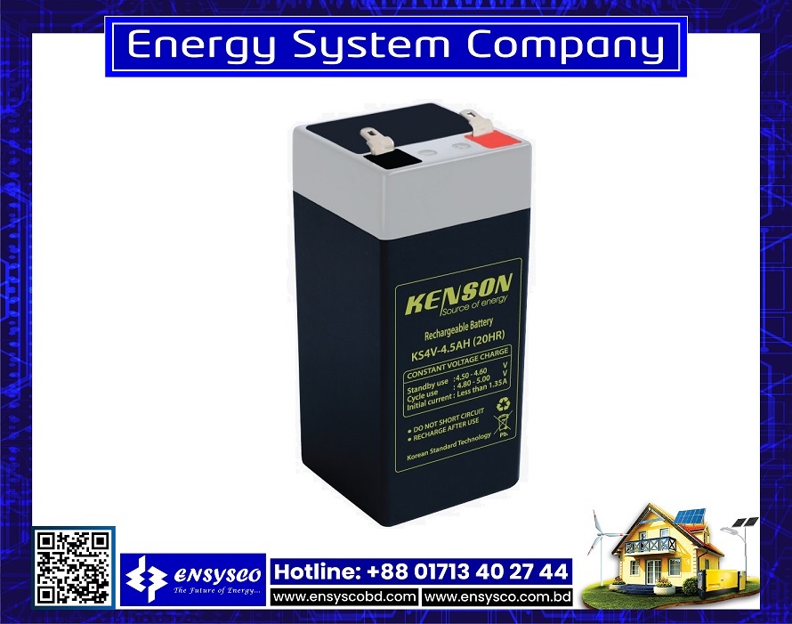 4V 4.5AH KENSON Battery Price in BD | 4V 4.5AH KENSON Battery