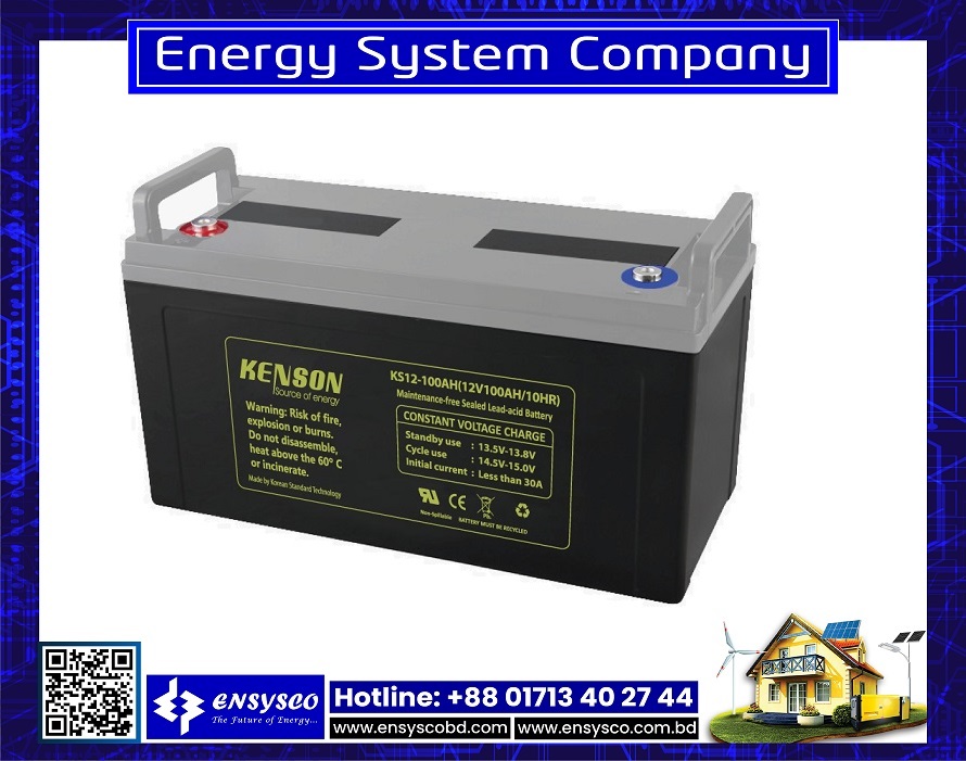 12V 100AH KENSON Battery Price in BD | 12V 100AH KENSON Battery