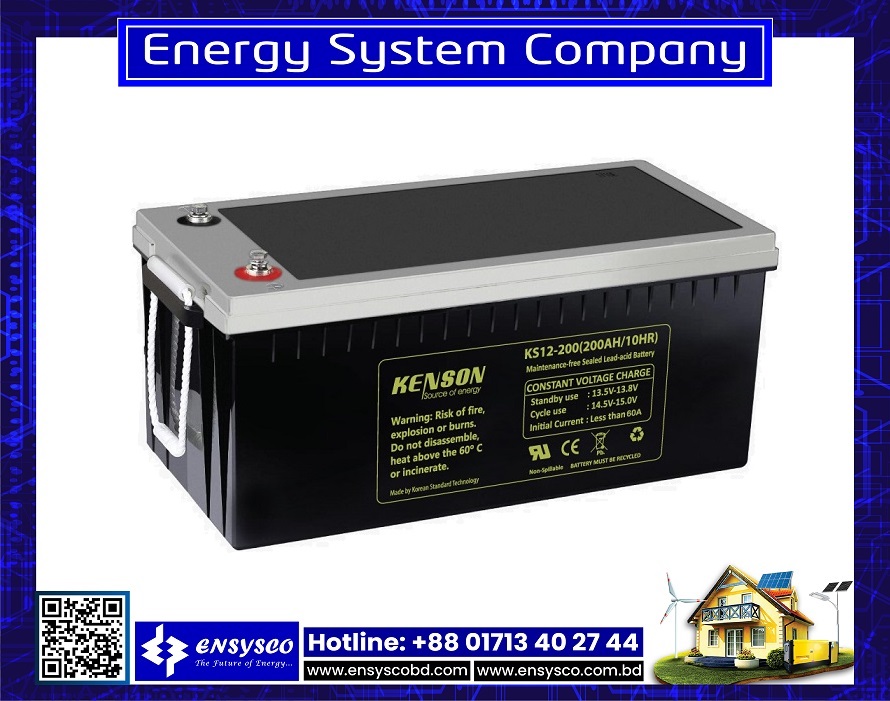 12V 200Ah KENSON Battery Price in BD | 12V 200Ah KENSON Battery