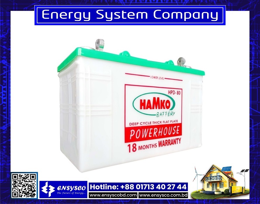 Hamko HPD 80Ah IPS Battery Price in Bangladesh | Hamko HPD 80Ah IPS Battery