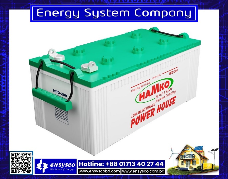 Hamko HPD 200Ah IPS Battery Price in Bangladesh | Hamko HPD 200Ah IPS Battery