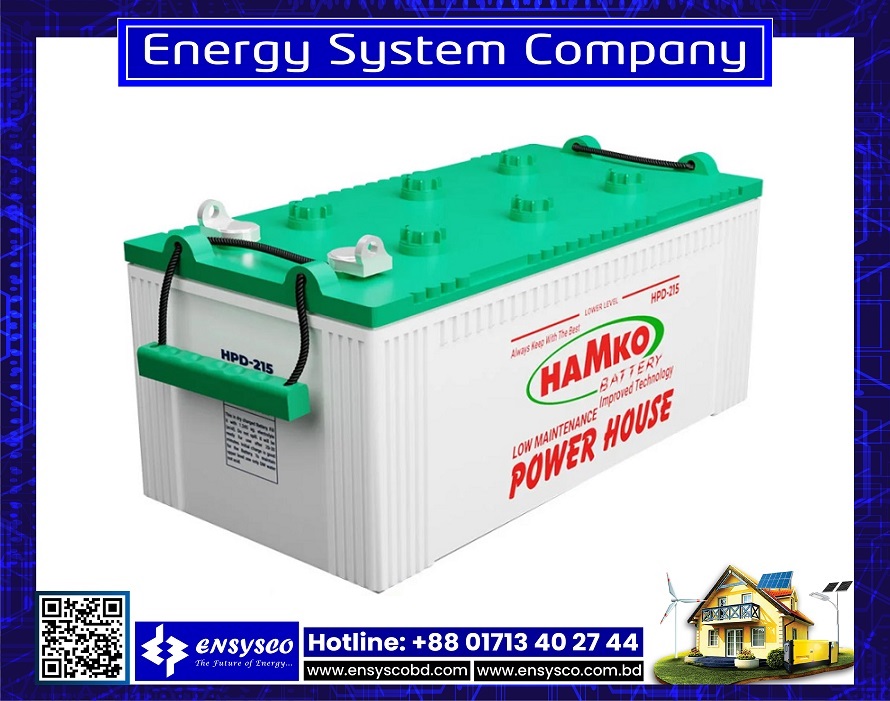 Hamko HPD 215Ah IPS Battery Price in Bangladesh | Hamko HPD 215Ah IPS Battery