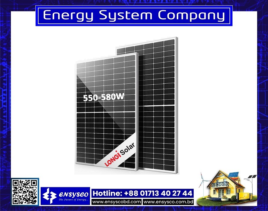 Longi 550 Watt Mono Solar Panel Price in BD | Longi 550 Watt Mono Solar Panel