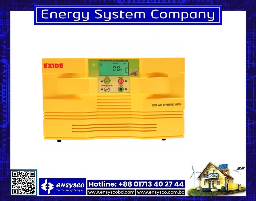 Exide 1500VA Solar Hybrid IPS Price in BD | Exide 1500VA Solar Hybrid IPS