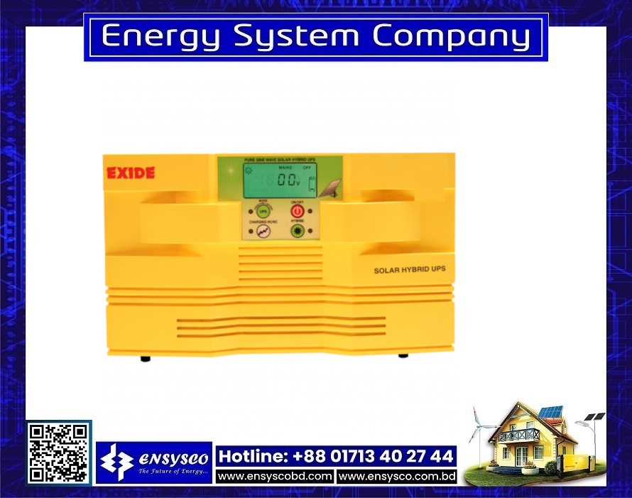 Exide 2500VA Solar Hybrid IPS Price in BD | Exide 2500VA Solar Hybrid IPS